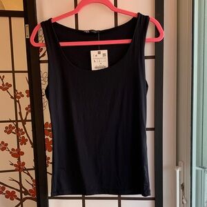 Zara Classic Black Tank Top